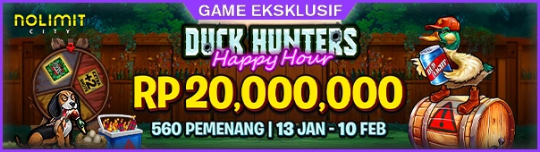 Duck Hunters Happy Hour Cash Drop